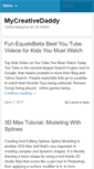 Mobile Screenshot of mycreativedaddy.com